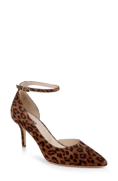 Cezanne Half d'Orsay Ankle Strap Pump (Women)