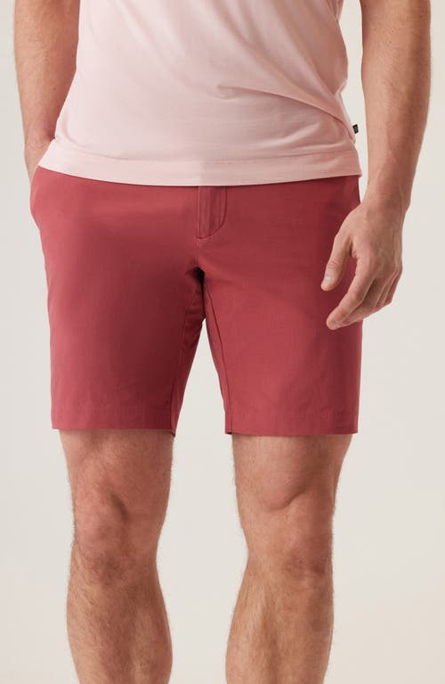 Shop Deke Galaxy Ultra 4x Stretch Twill Bermuda Shorts In Nantucket Red