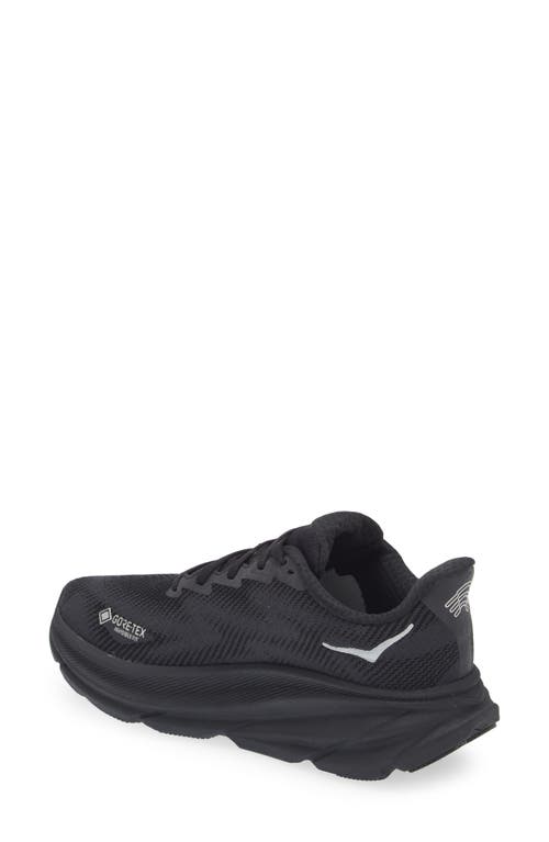 Hoka Clifton 9 Gtx Sneaker In Black