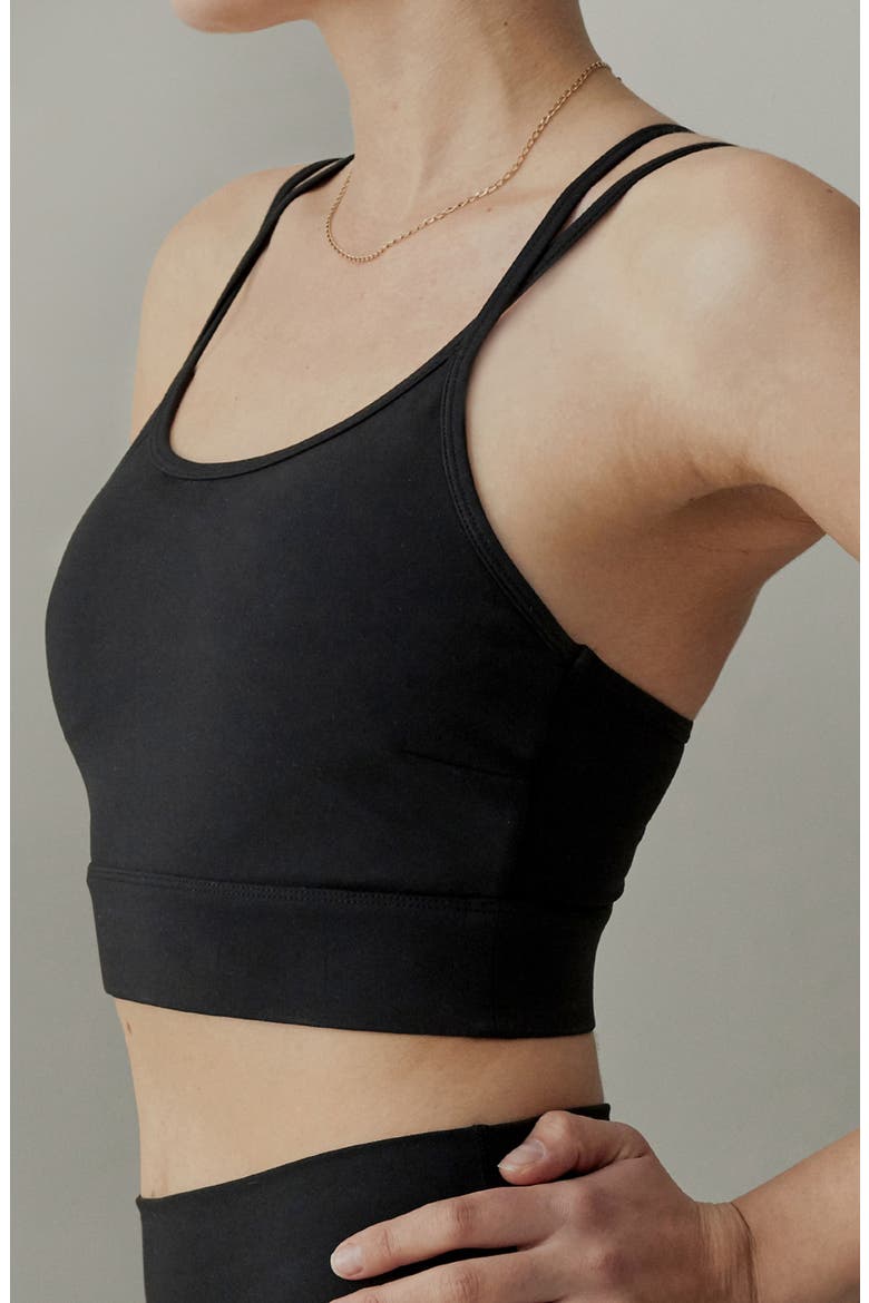 Whitley High Waist Ankle Leggings, Alternate, color, BLACK