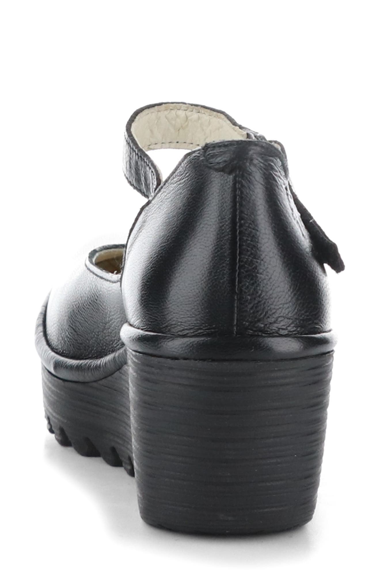 Fly London Yawo Wedge Mary Jane Loafer, Alternate, color, 