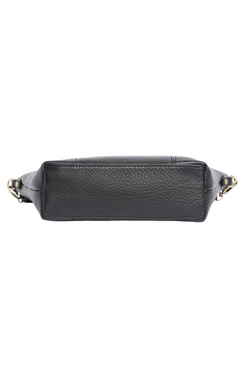 Hobo Kingston Mini Leather Satchel In Black
