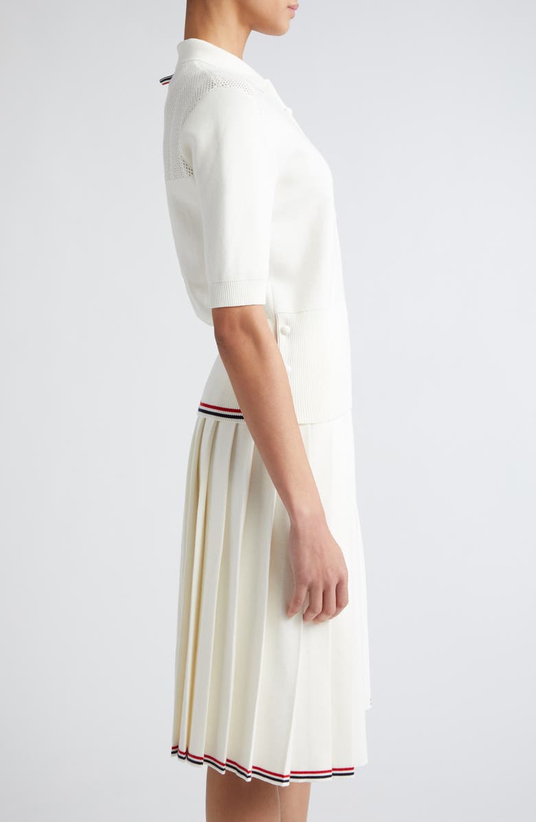 Thom Browne Ventilated Polo, Alternate, color,