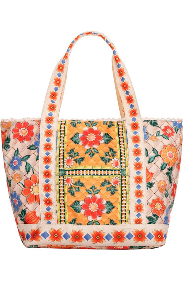 Agua Bendita Ace Tile Tote Bag, Main, color,