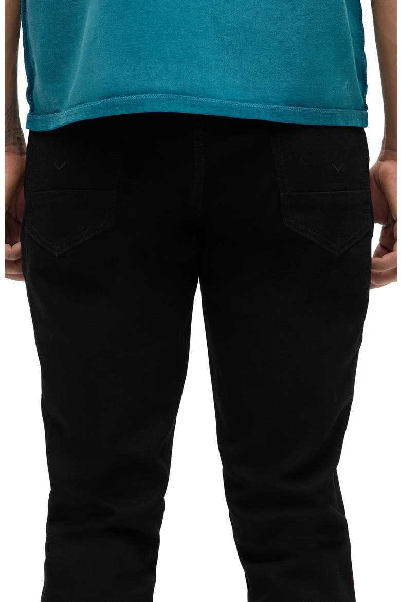 Blake Stretch Slim Straight Leg Jeans, Alternate, color, RAVEN