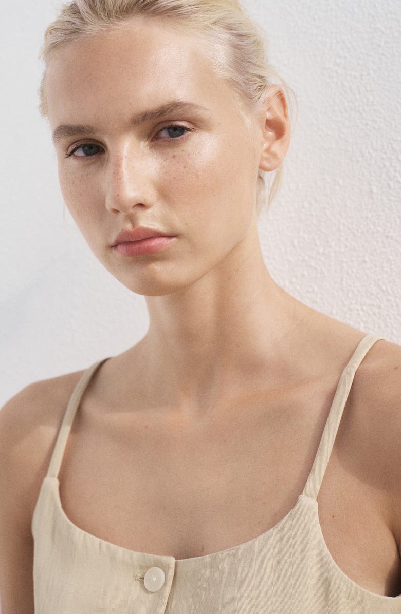 MANGO Suit Vest, Alternate, color, Beige