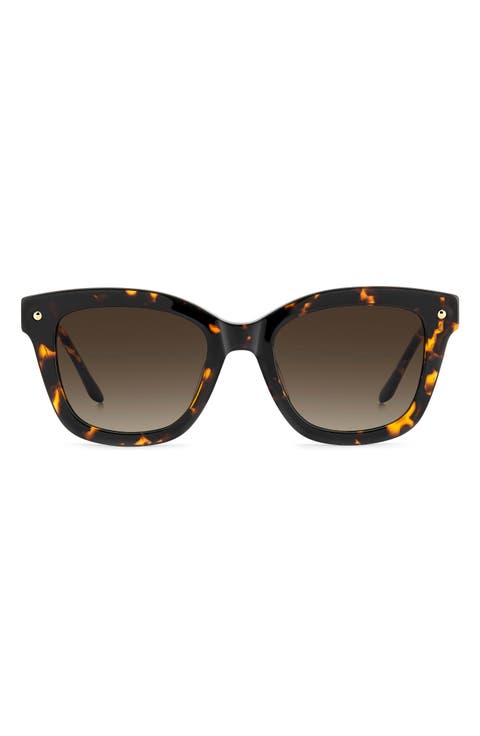HER 0407/G/S 51mm Gradient Rectangular Sunglasses