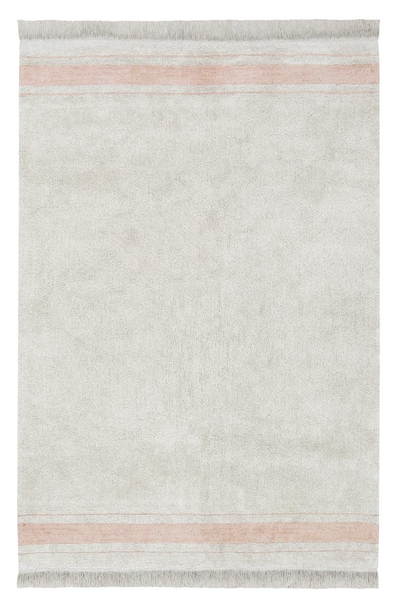 Lorena Canals Gastro Washable Cotton Blend Rug, Main, color, 
