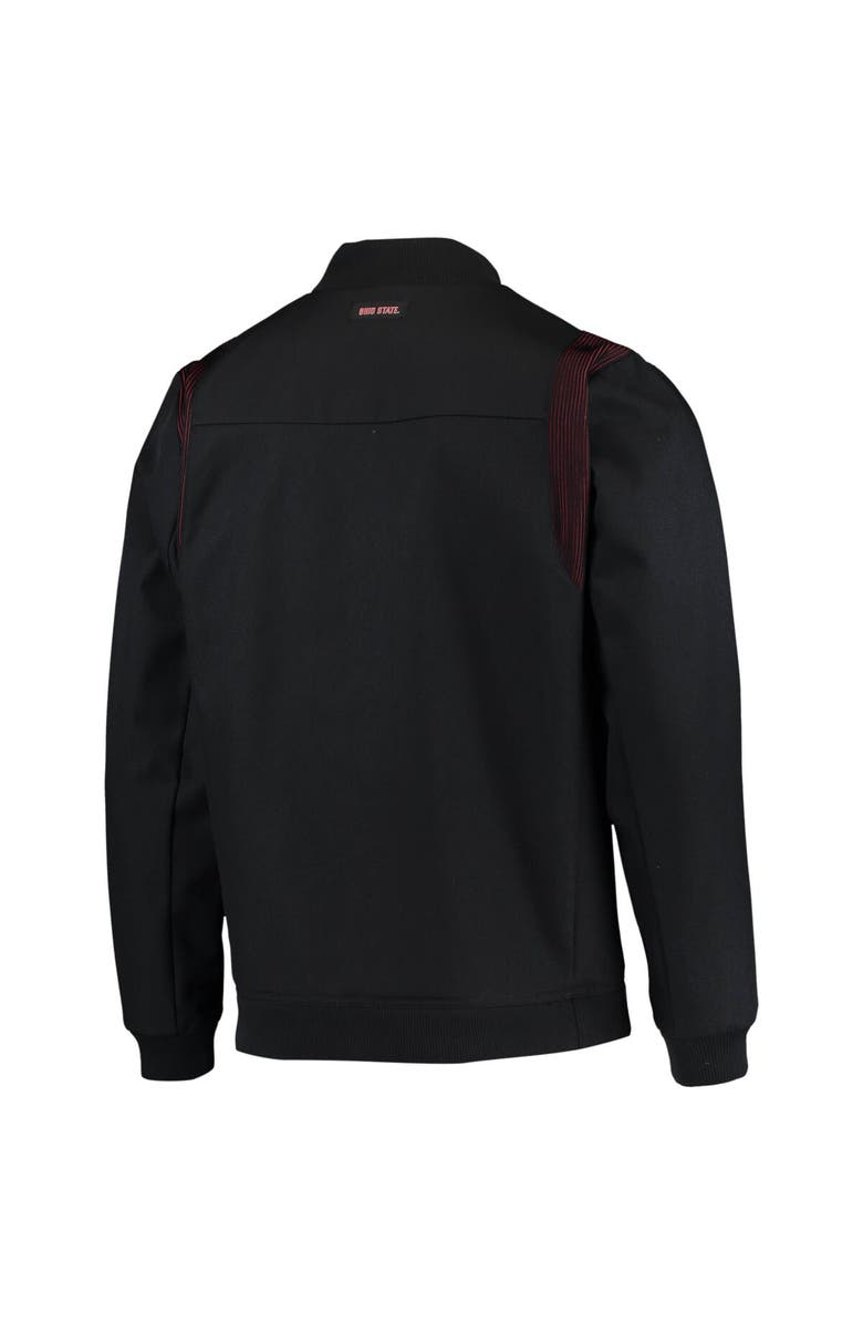 Nike Men's Nike Black Ohio State Buckeyes Full-Zip Bomber Jacket, Alternate, color, 