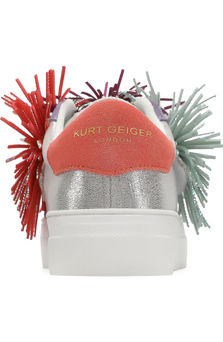 Kurt Geiger London Kids' Laney Fringe Slip-On Sneaker, Alternate, color, Multi