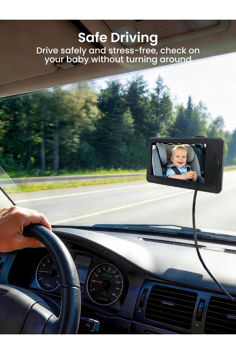 Baby Car Camera, Alternate, color, Black