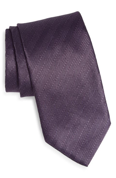 Herringbone Silk Tie
