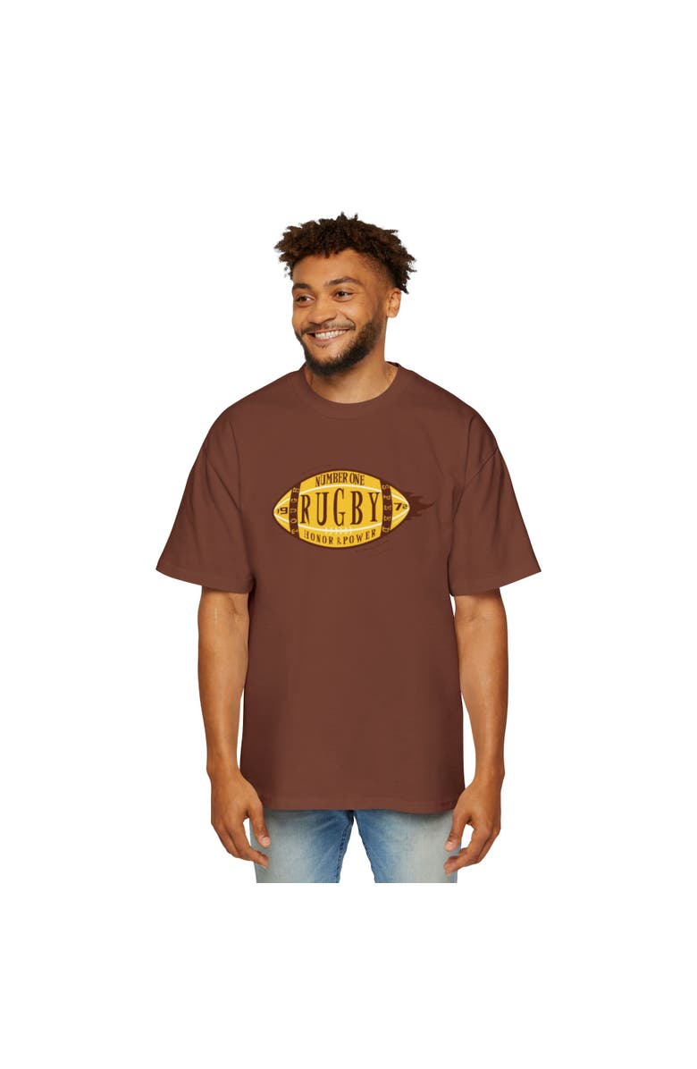 Ledger & Ford L&F Rugby Graphic Tee, Alternate, color, Clay