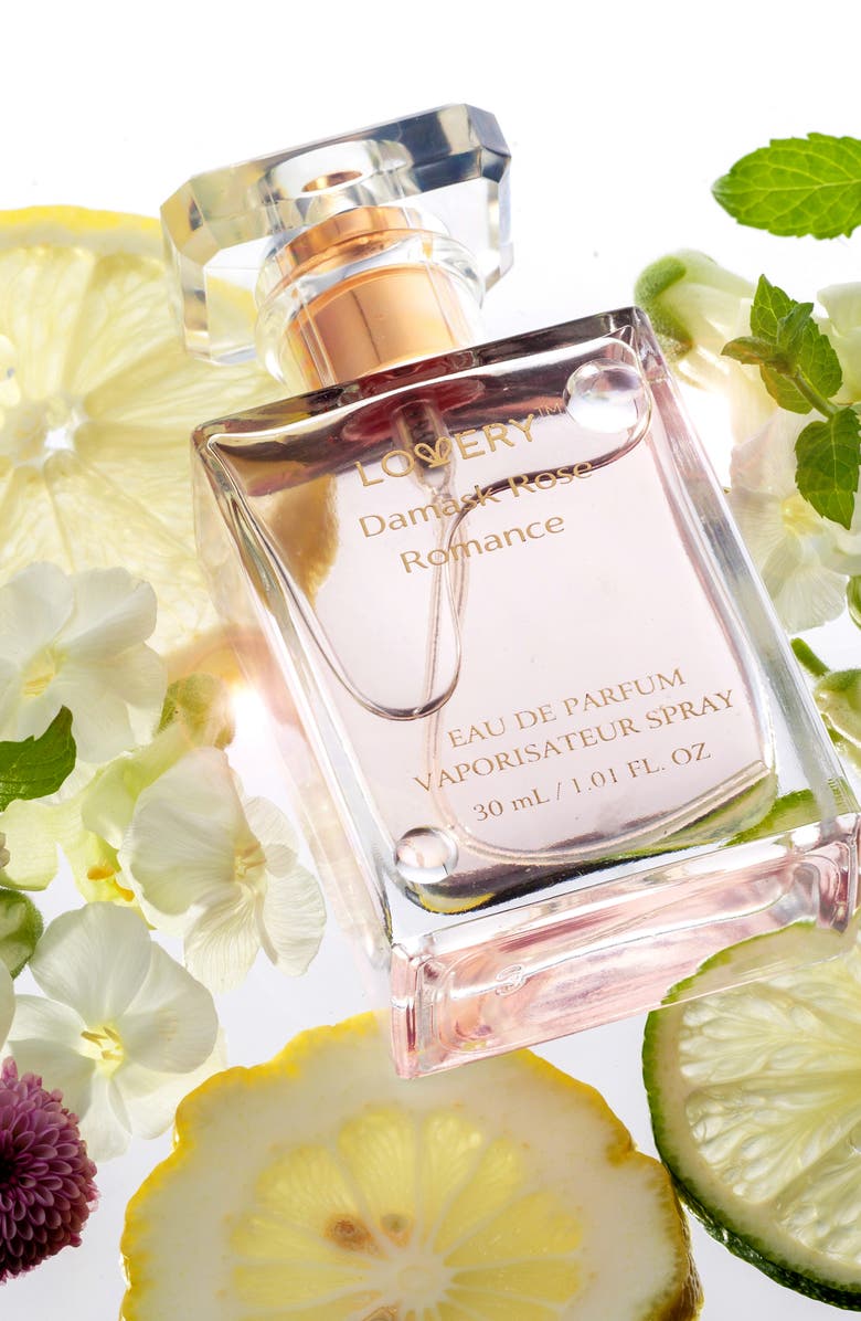 Lovery Damask Rose 6-Piece Romance Bath and Body Care Gift Set, Alternate, color, Damask Rose