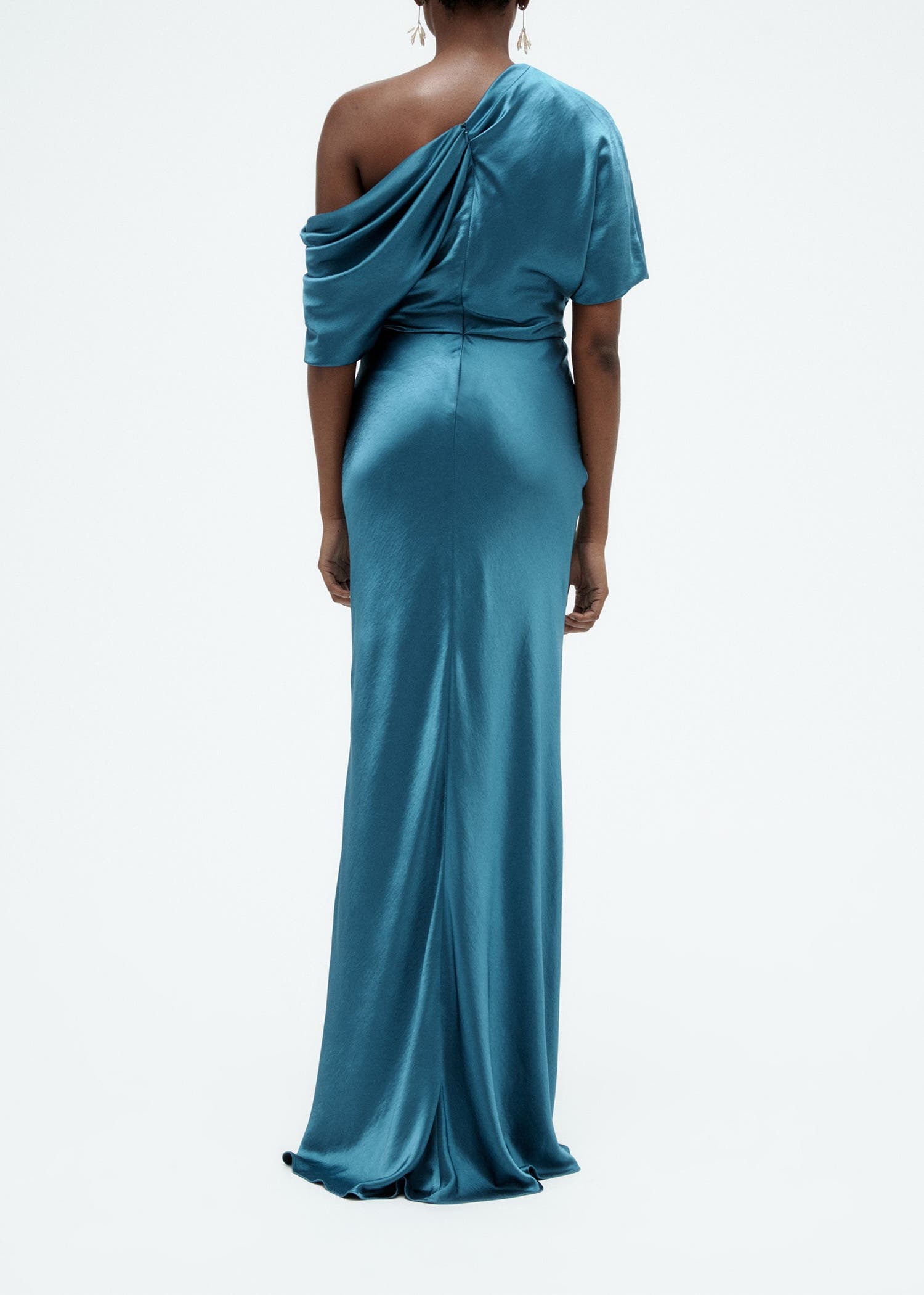 Liquid Satin Slouch Gown - image 2