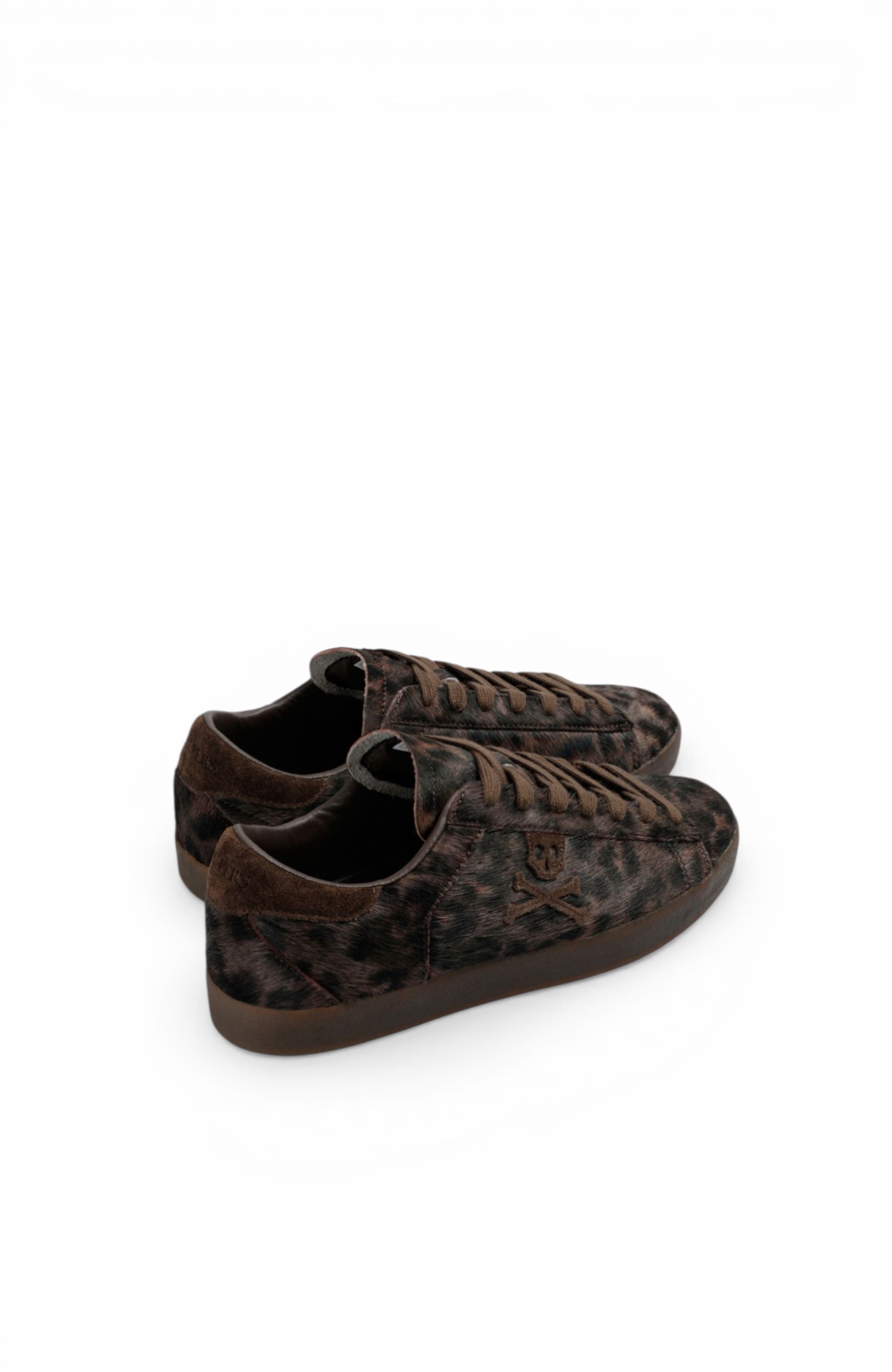 Scalpers Henry Animal Sneakers W, Alternate, color, Leopard