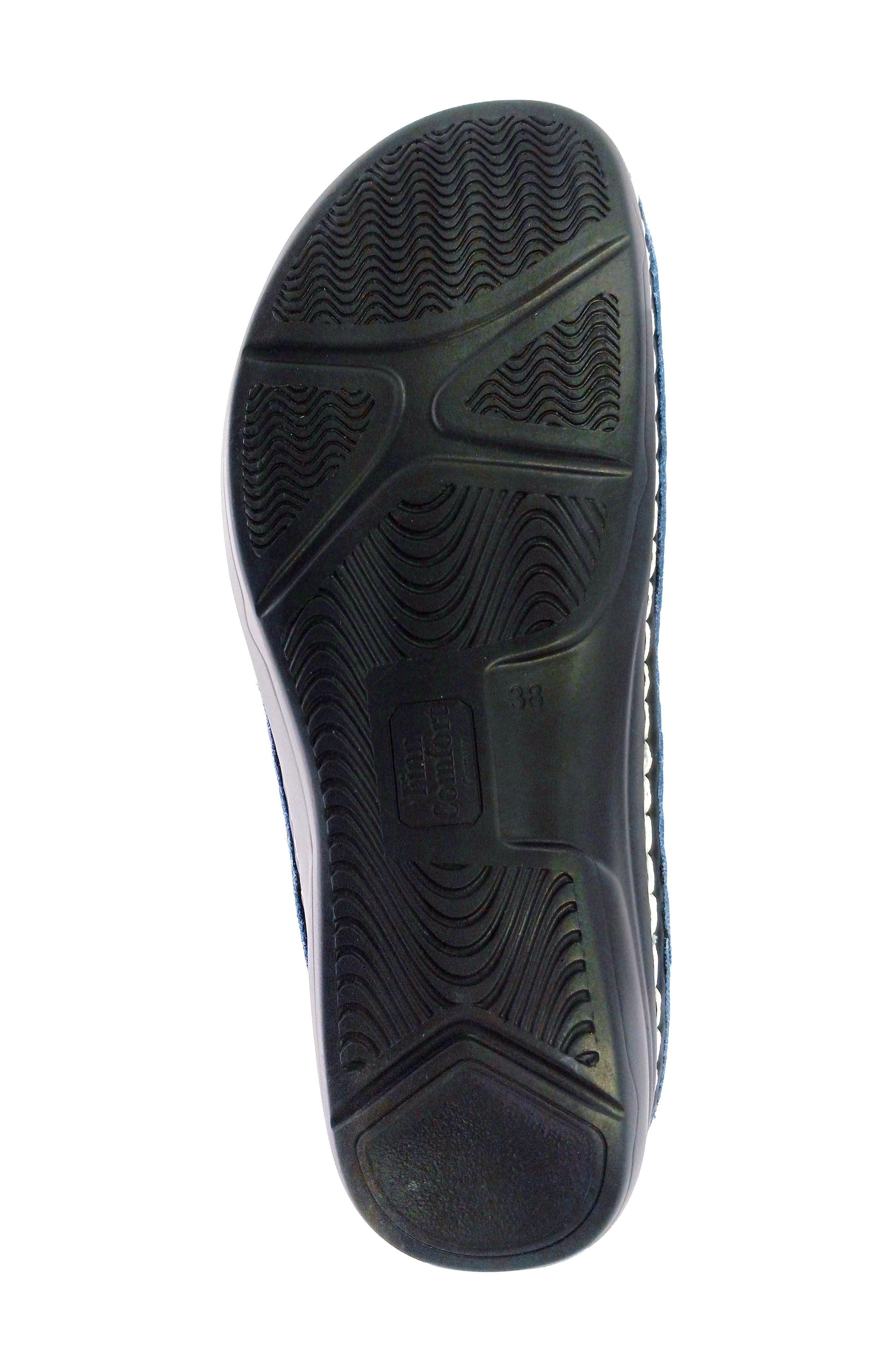Finn Comfort Barbuda Ankle Strap Slide Sandal, Alternate, color, 