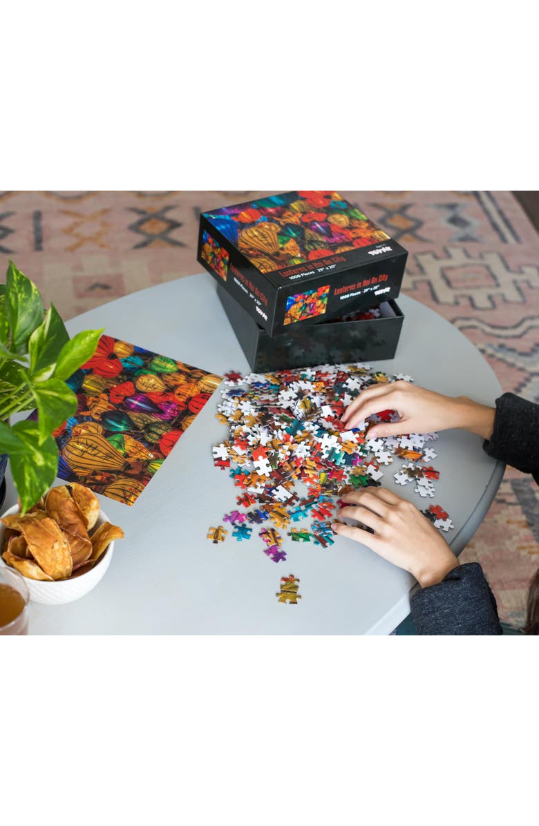 Toynk Lanterns In Hoi An City Floating Lights 1000 Piece Jigsaw Puzzle, Alternate, color, Multi-Color