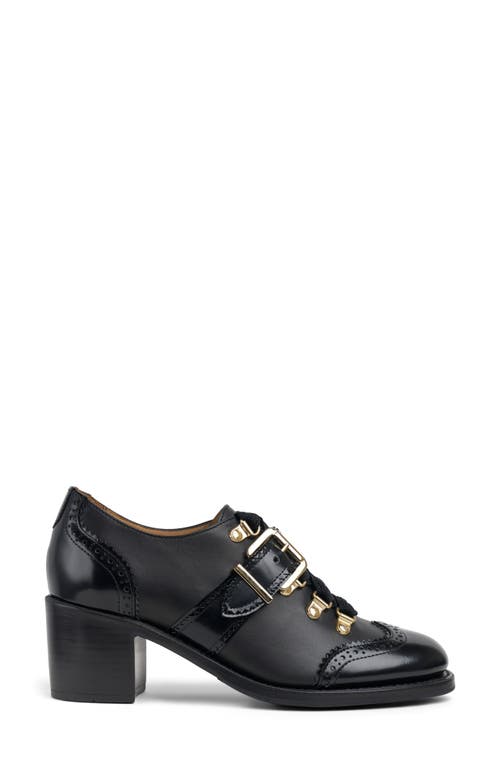 The Office Of Angela Scott Mrs. Logan Wingtip Oxford Pump In Black