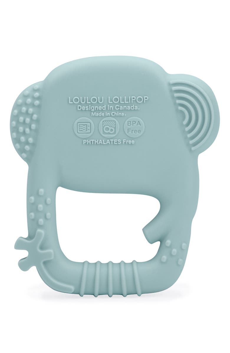 Loulou Lollipop Wild Teether, Alternate, color, Blue