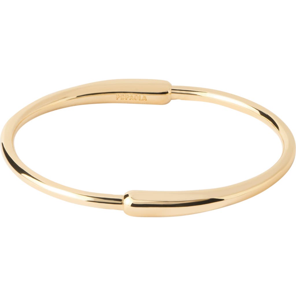 Pdpaola Loop Bangle In Gold