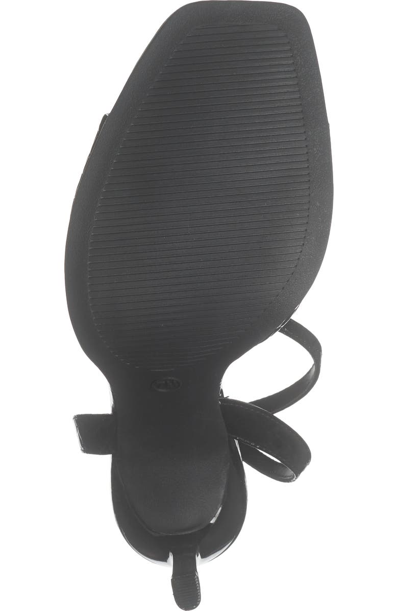 Steve Madden Presten Ankle Strap Sandal, Alternate, color, Black Lizard