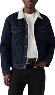 Levi's Type III Fleece Lined Denim Trucker Jacket