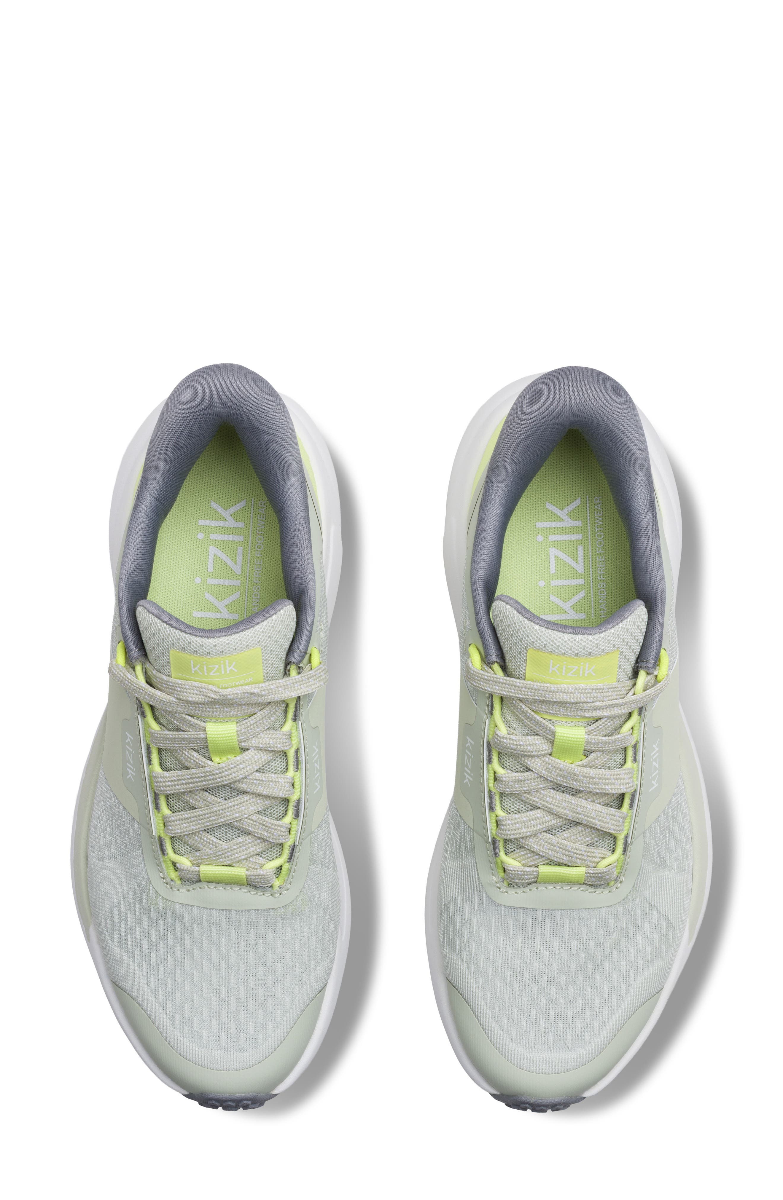Kizik Freedom Run Sneaker, Alternate, color, Celadon Tint/Minced Quince