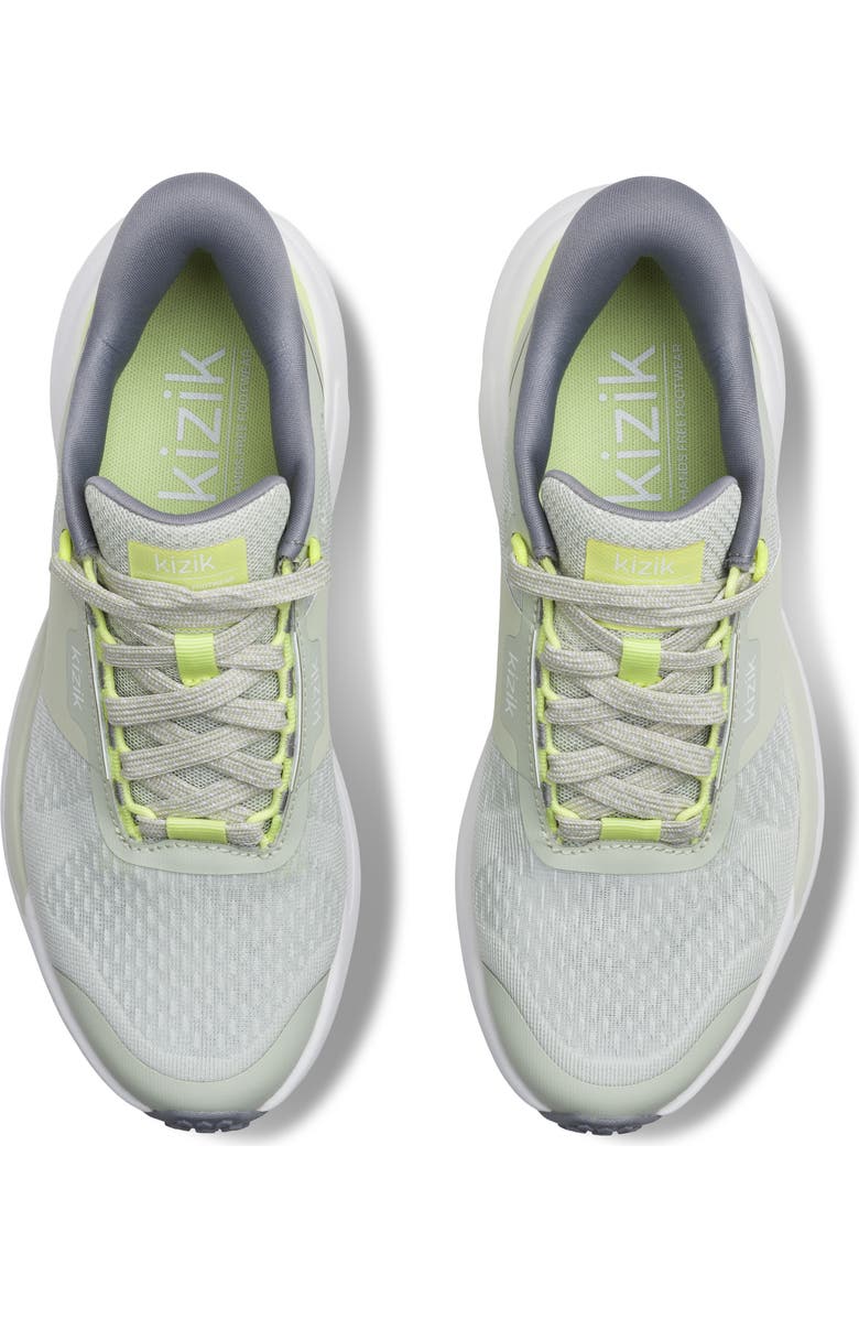 Kizik Freedom Run Sneaker, Alternate, color, Celadon Tint/Minced Quince