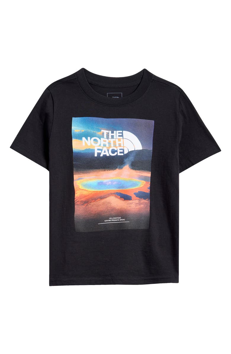 The North Face Kids' Landscapes Cotton Graphic T-Shirt, Main, color, Tnf Black