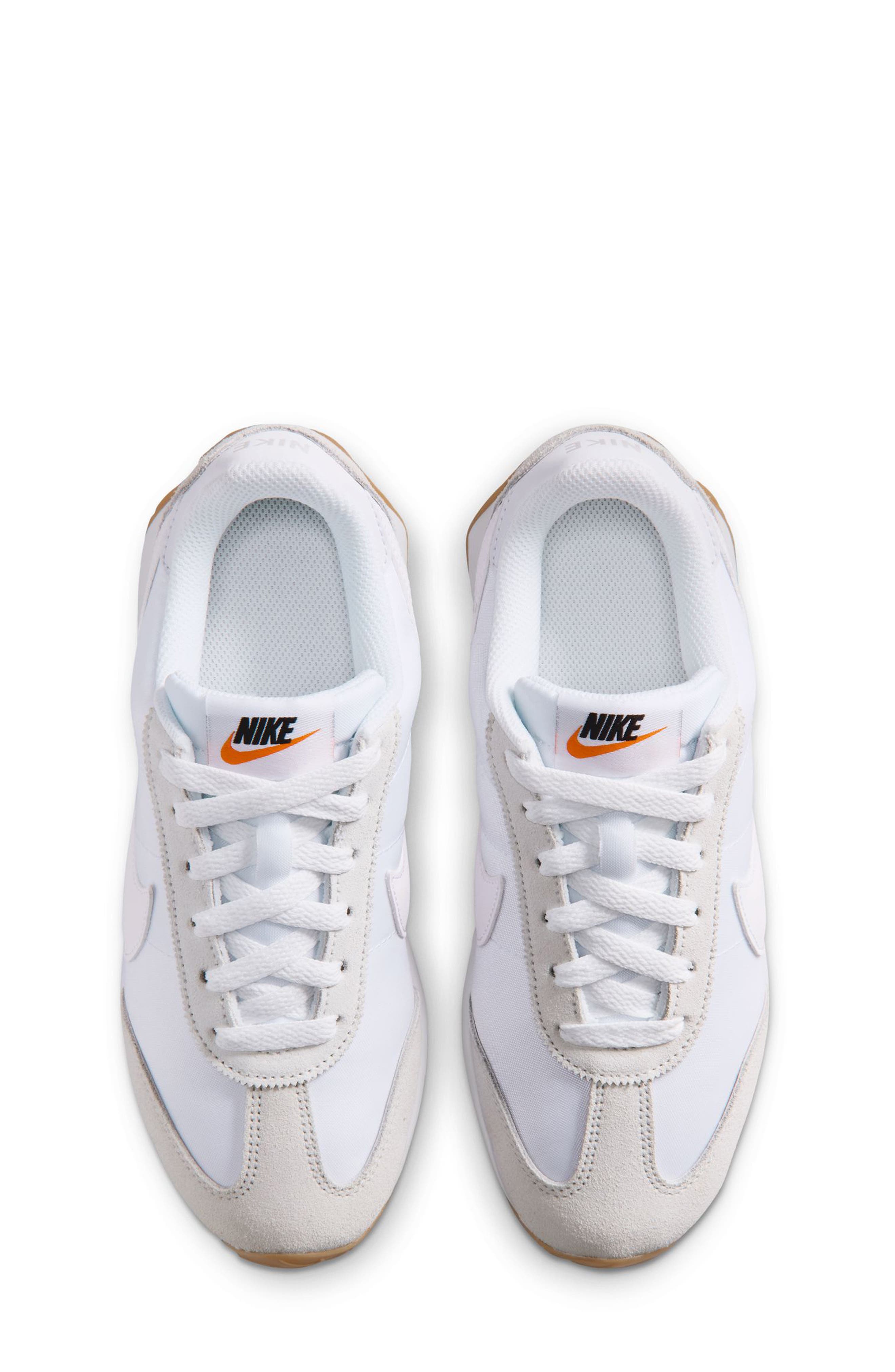 Kids' Pacific Sneaker, Alternate, color, WHITE/ PLATINUM TINT/ ORANGE