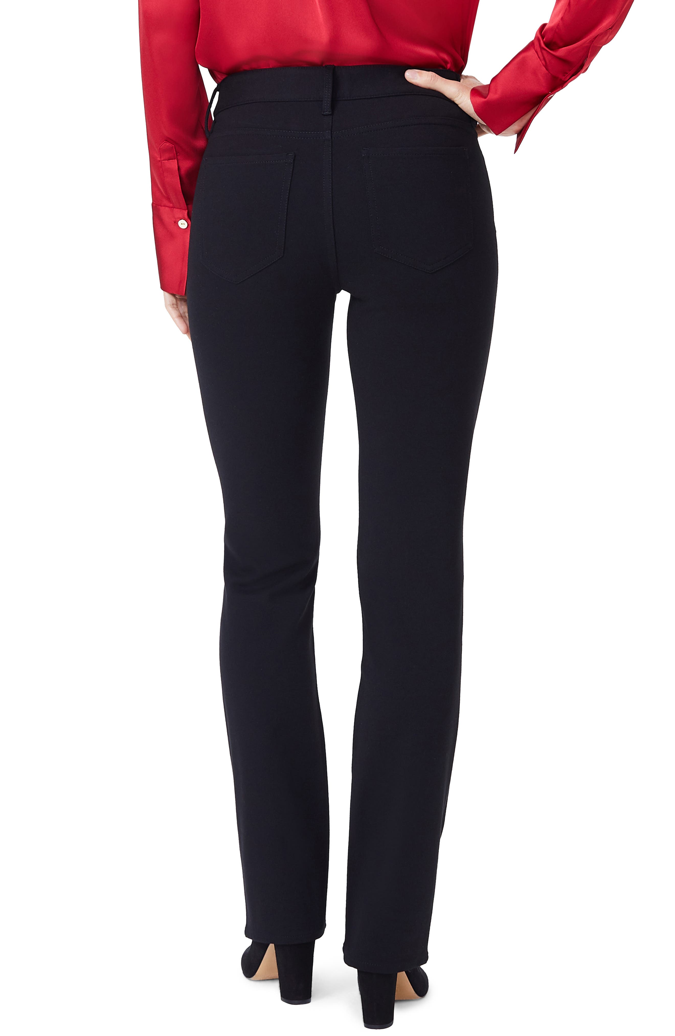 NYDJ Marilyn Straight Leg Ponte Pants (Women) | Nordstromrack