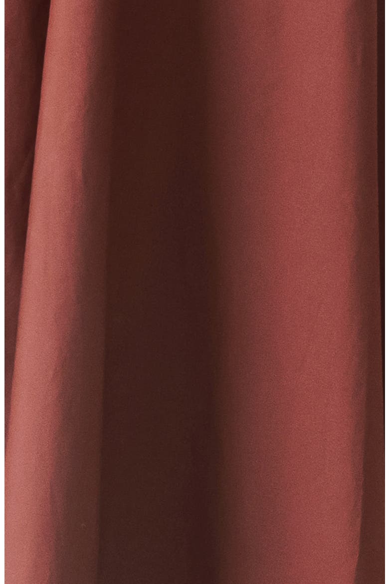 Sleeveless Cotton Midi Dress, Alternate, color, DARK ROSE