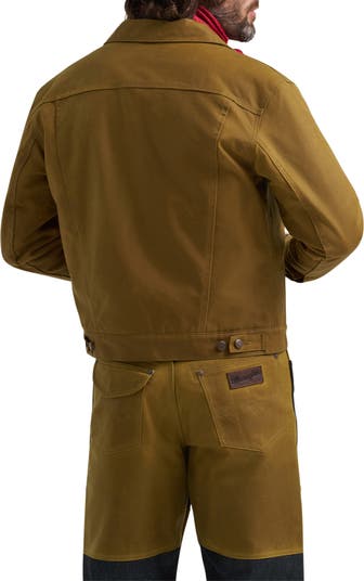 Filson X Wrangler Adventure Waxed Cotton Duck Canvas Jacket