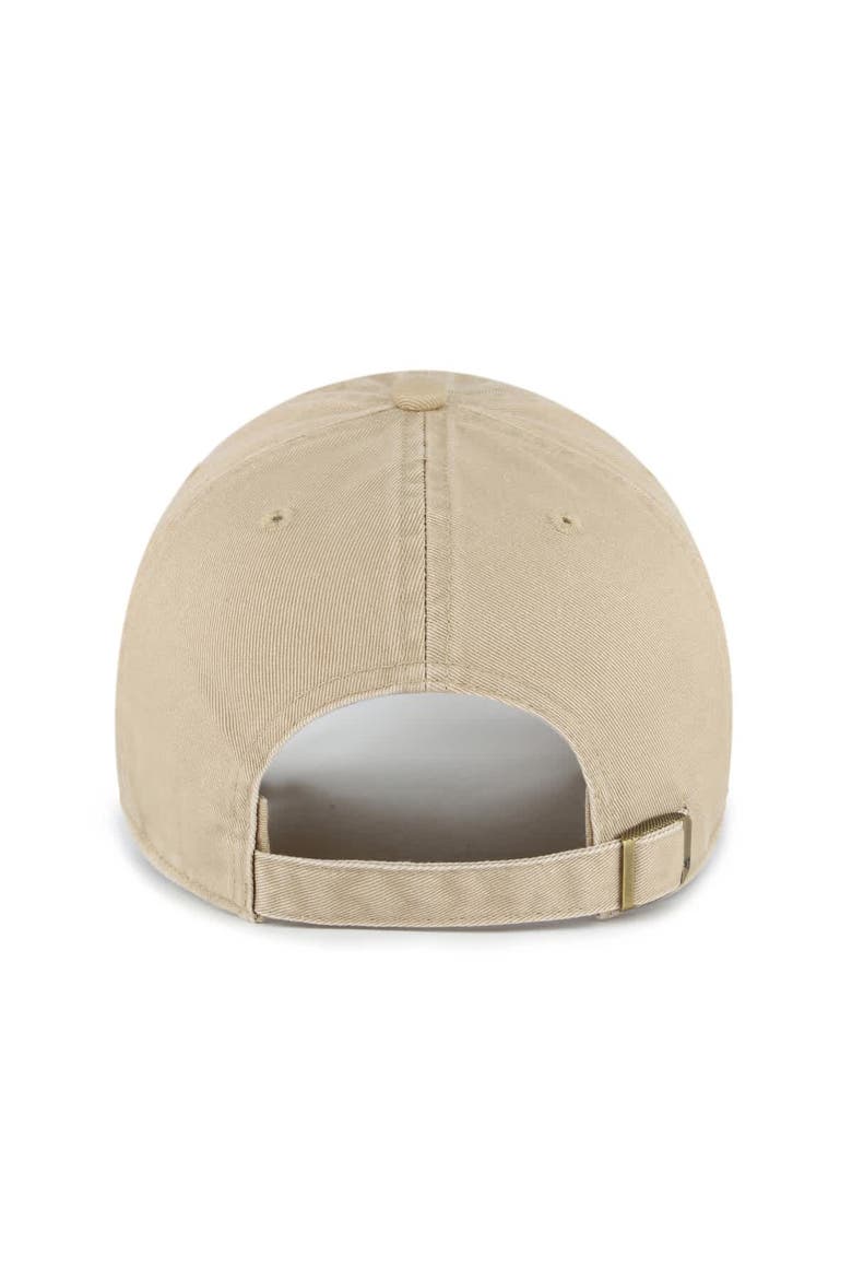 Men's '47 Khaki Hawaii Rainbow Warriors Clean Up Adjustable Hat, Alternate, color, Khaki