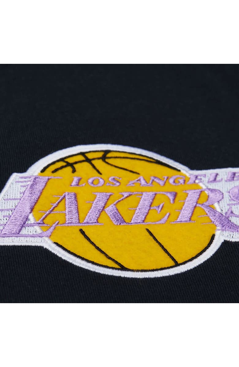 Mitchell & Ness Men's Mitchell & Ness Shaquille O'Neal Black Los Angeles Lakers Hardwood Classics NBA Legends T-Shirt, Alternate, color, Black