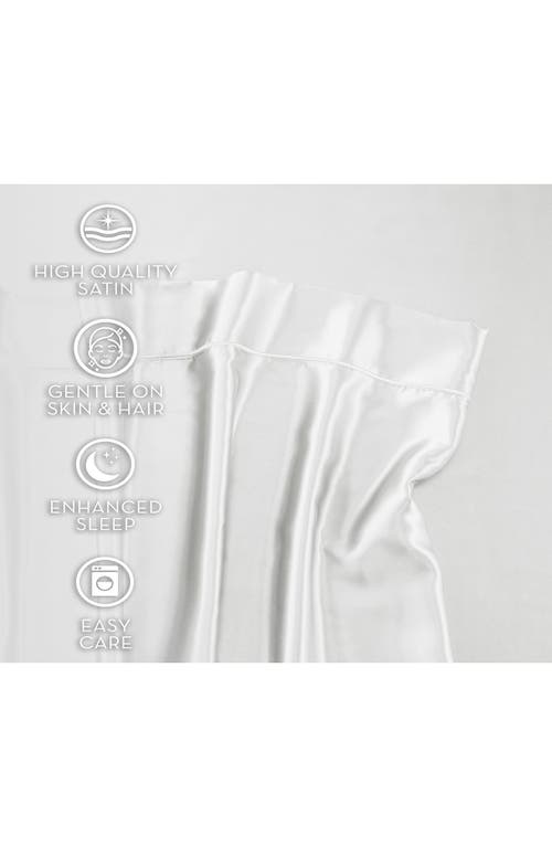 Martex Elegance Satin Sheet Set In Pearl