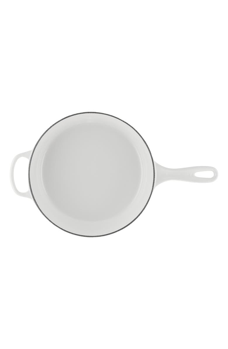 Le Creuset Signature Enamel Cast Iron Cassadou, Alternate, color, White