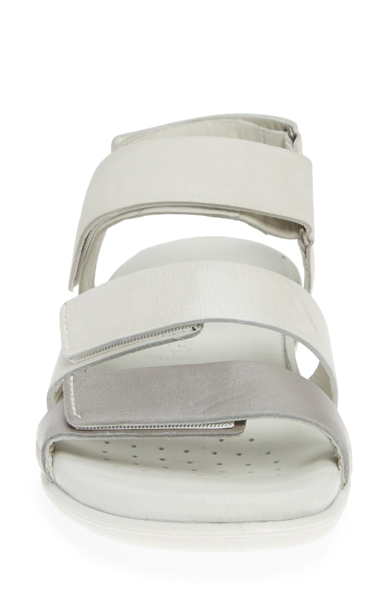 Flash Strap Sandal, Alternate, color, WILD DOVE LEATHER