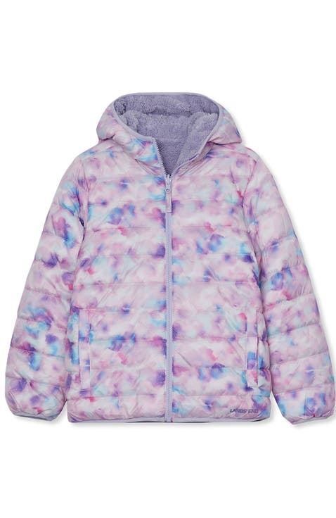 Girls Featherfree Reversible Hooded Jacket