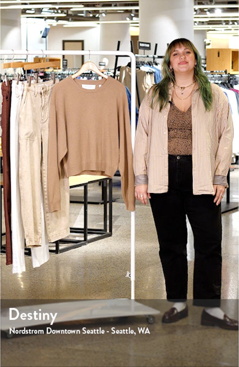 Elodie Crewneck Cashmere Sweater, sales video thumbnail