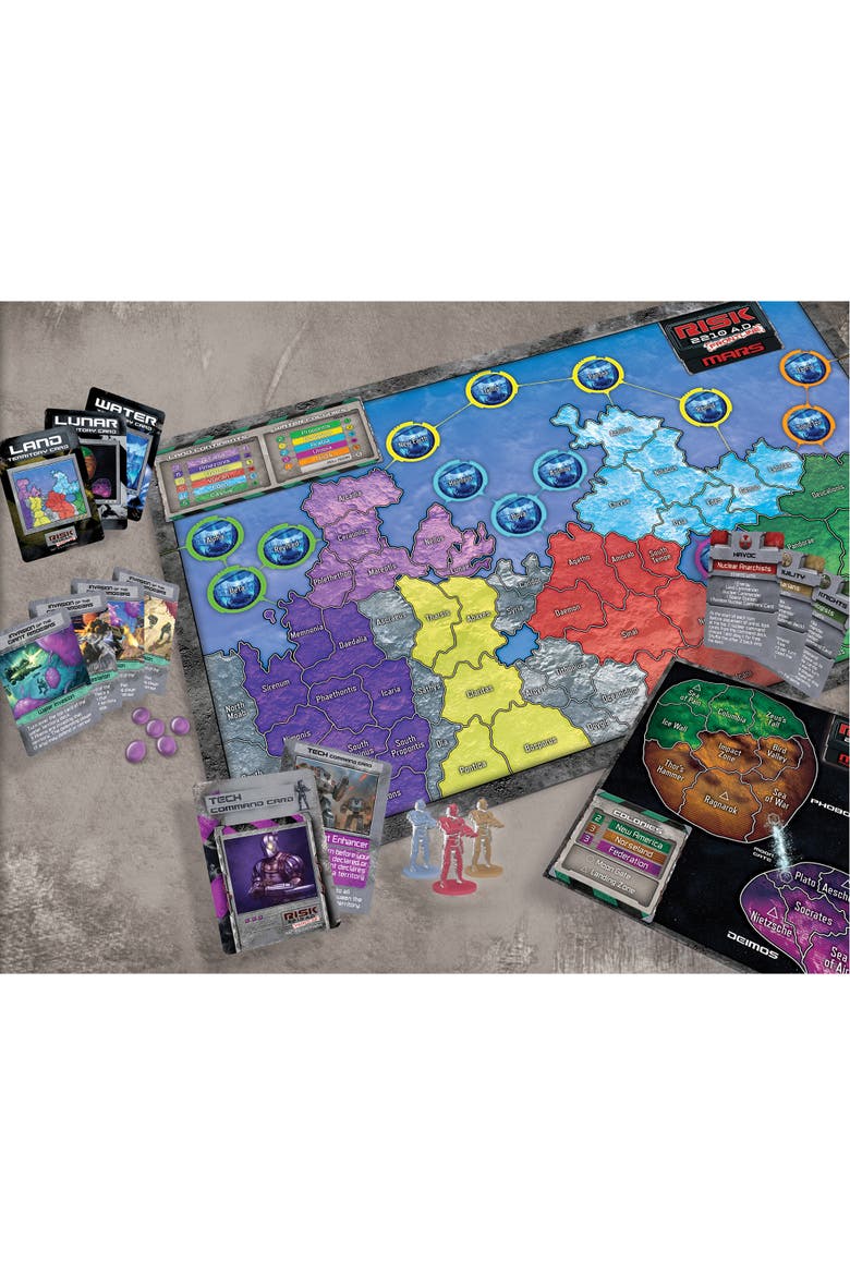 Renegade Games Risk 2210 A.D. Frontline Expansion, Tournament Modules, Alternate, color, Multicolored