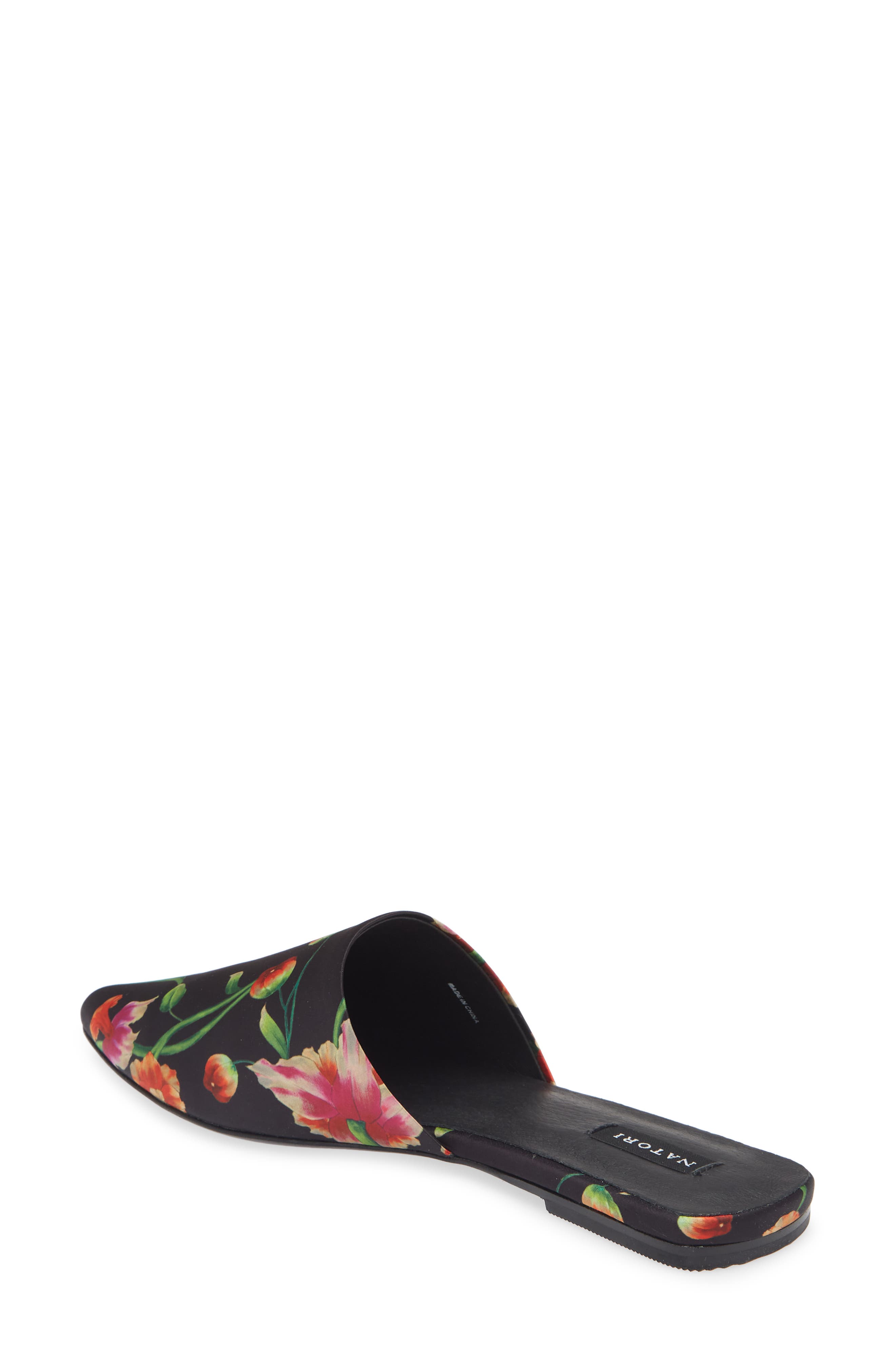 Natori Adore Floral Mule, Alternate, color, 