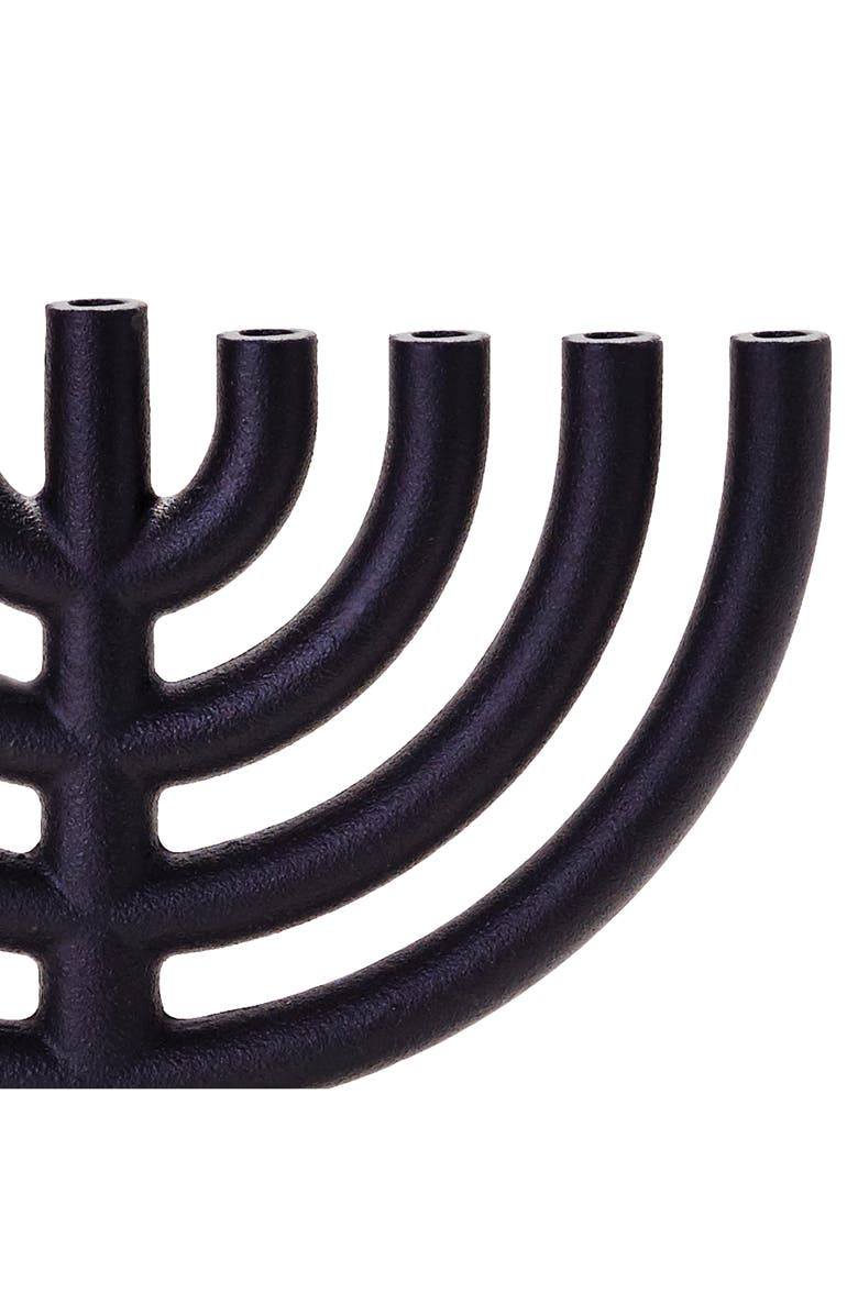 Areaware Cast Iron Menorah, Alternate, color, 