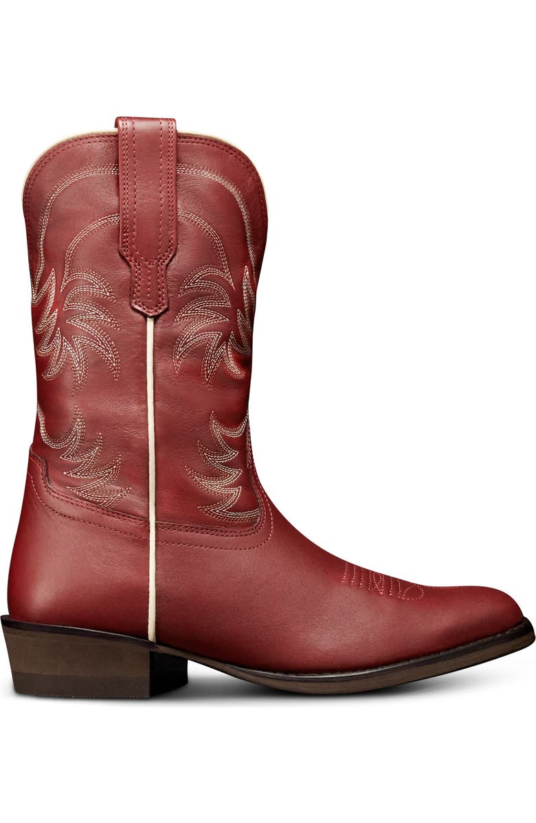 Tecovas Kids' The Annie Western Boot, Alternate, color, Scarlet