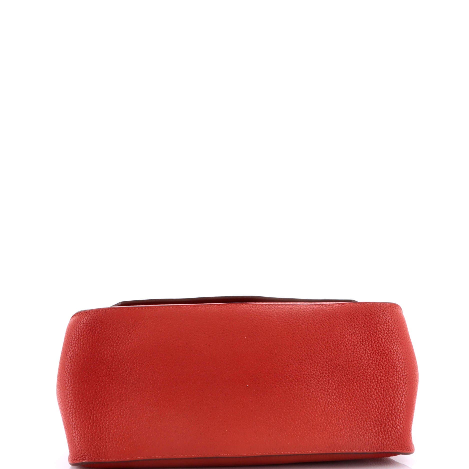 Pre-Owned Hermes Jypsiere Bag Clemence 34, Alternate, color, Brique