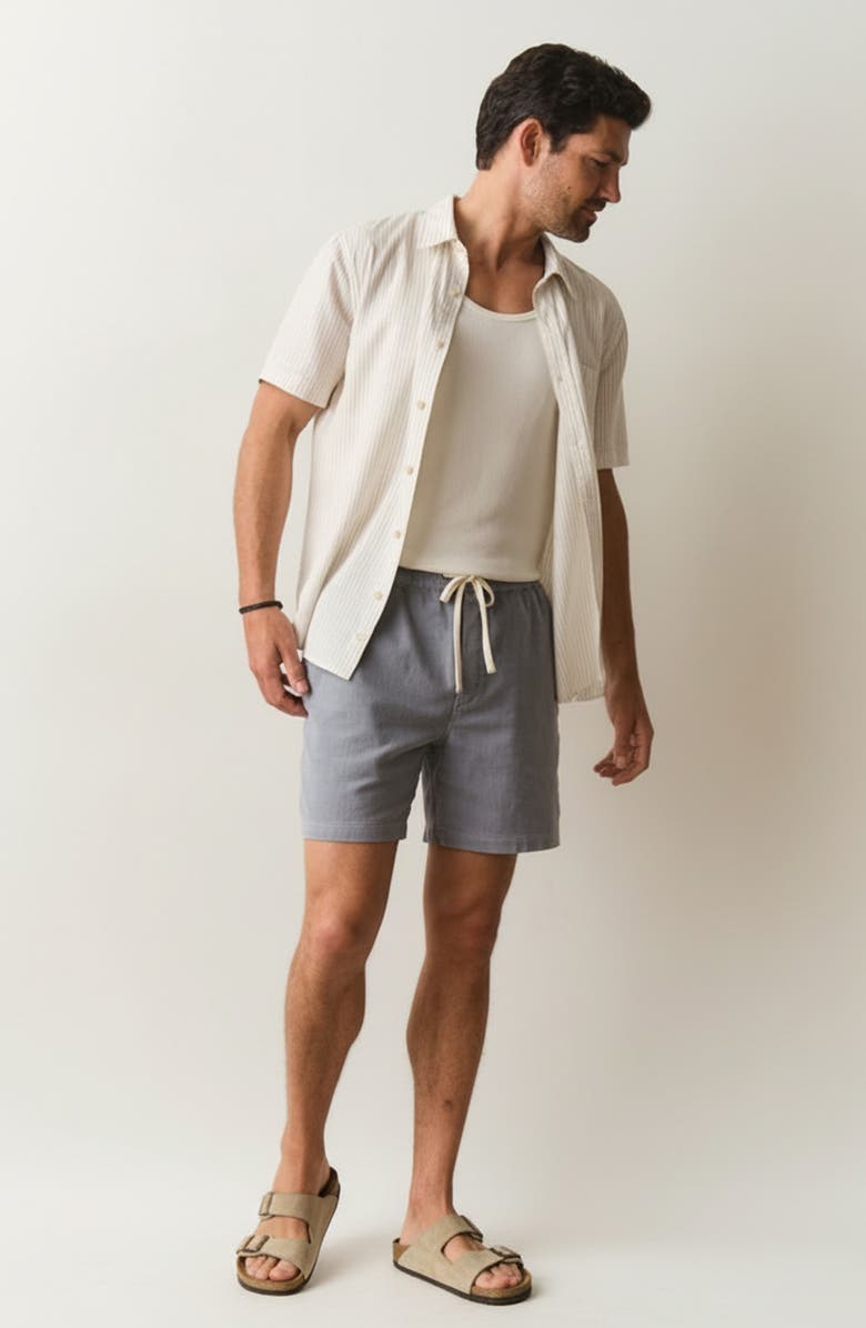 Marine Layer Saturday Beach Shorts, Alternate, color, Mid Grey
