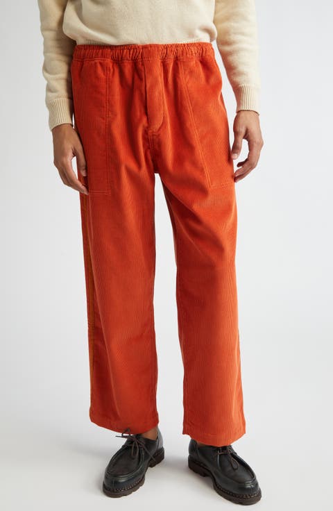 Bode Herringbone Corduroy Trousers Tobacco – Neighbour