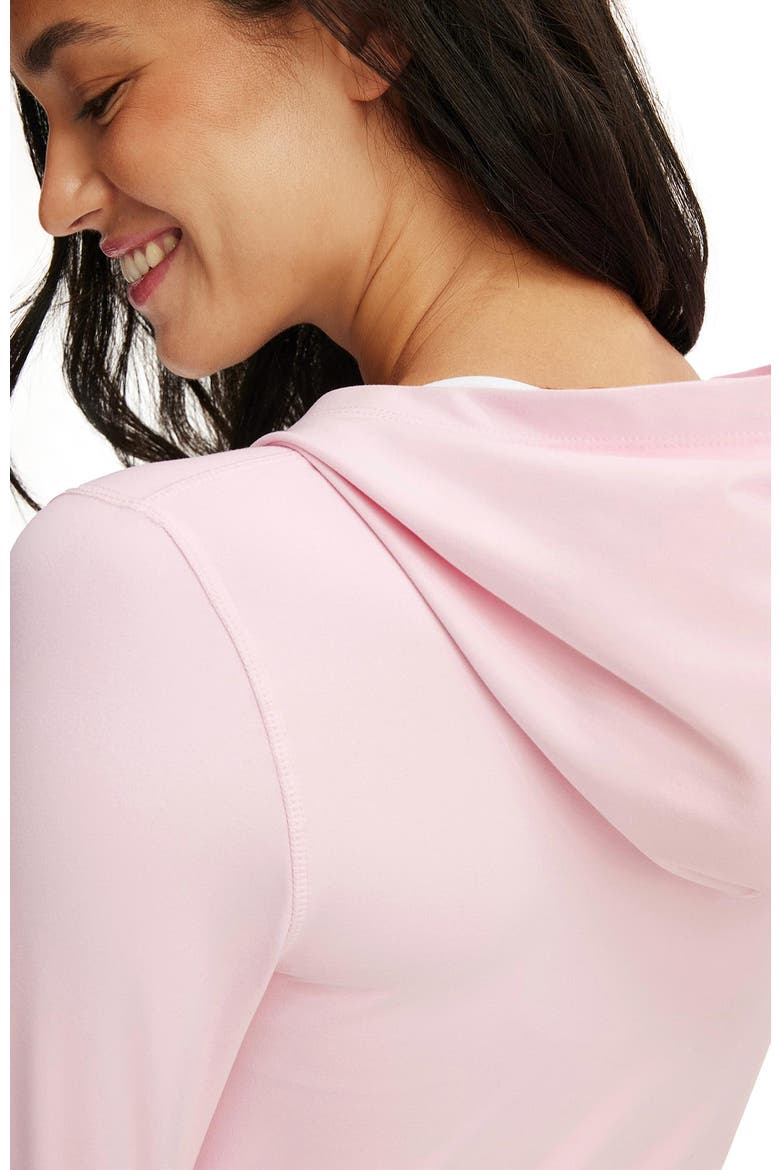 Women's Active Ultra Soft Hooded Jacket, Alternate, color, Cherry Dream