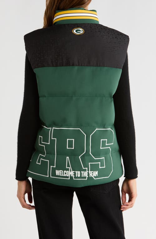 Off Season Nfl Team Water Repellent Puffer Vest In Multi